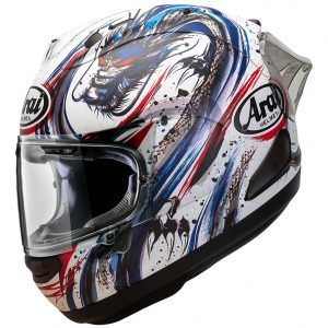 Arai RX7V Evo Motorcycle Helmet Kiyonari Trico