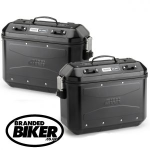 Givi DLM36B Trekker Dolomiti Black Line Monokey Case Pair