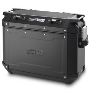 Givi Trekker Outback Pannier Black Line 37 Litre Left