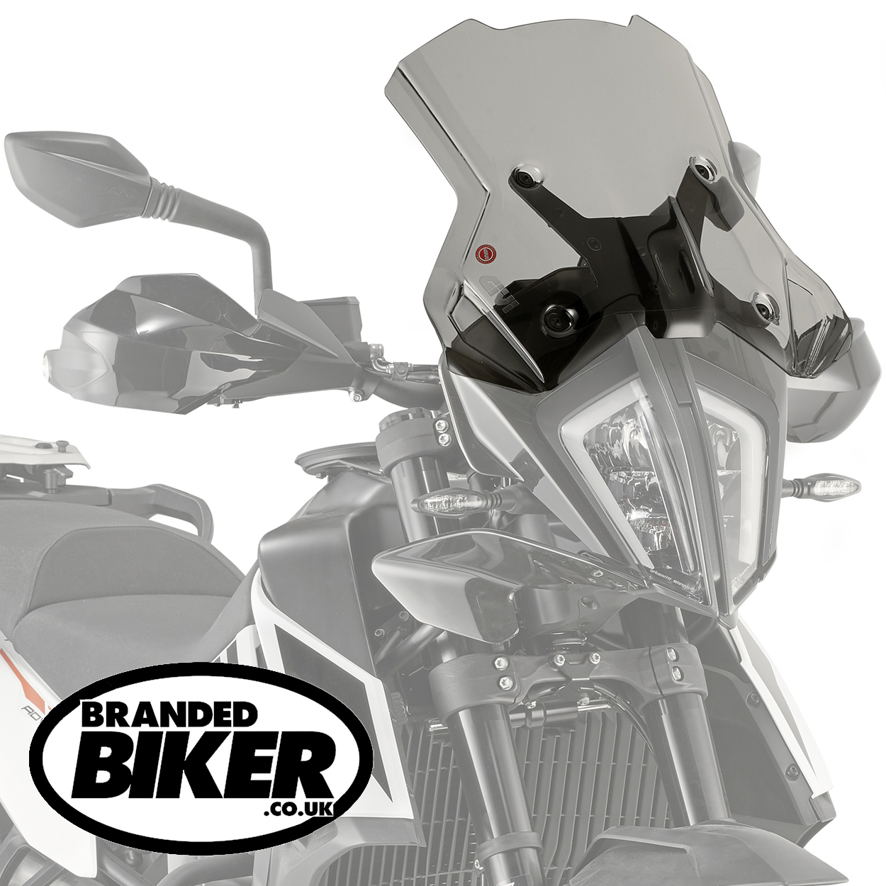 Givi 7710D Smoke Motorcycle Screen KTM 790 Adventure R 2019 to 2020