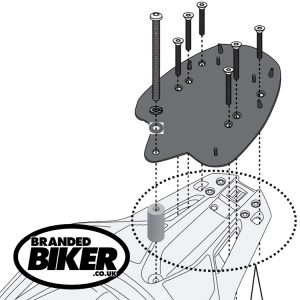 Givi SR1181 Monolock Plate Honda SH125i SH150i 2020 on