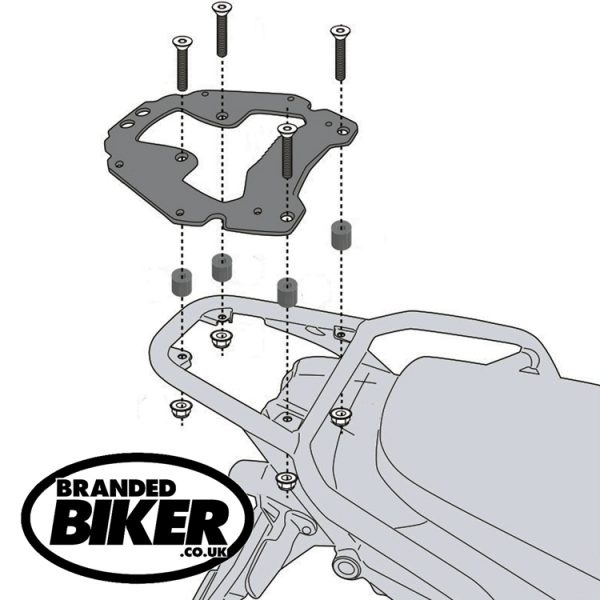 Givi SR8203 Rear Rack Carrier Moto Guzzi V85TT up to 2023