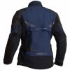 Halvarssons Mora Textile Motorcycle Jacket Black Blue
