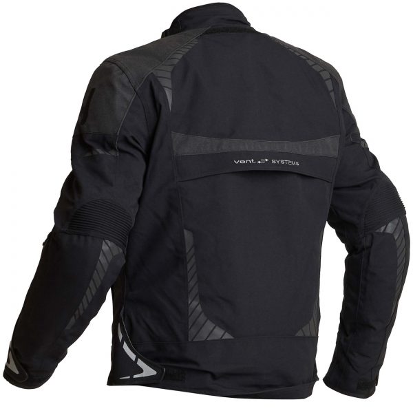 Halvarssons Vansbro Laminated Motorcycle Jacket Black