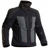 Halvarssons Vansbro Laminated Motorcycle Jacket Black Grey