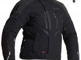 Halvarssons Vimo Ladies Laminate Motorcycle Jacket Black