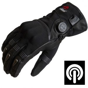 Halvarssons Ljusdal Waterproof Motorcycle Gloves Black