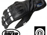 Lindstrands Backa Waterproof Leather Motorcycle Gloves