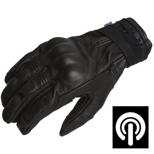 Lindstrands Vindeln Short Leather Motorcycle Gloves