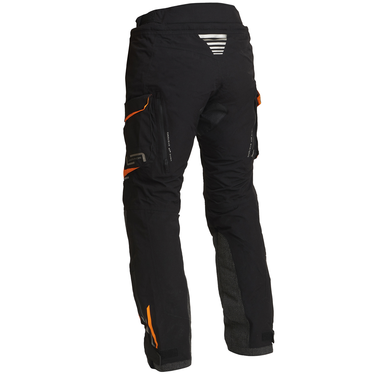 Black orange sales pants