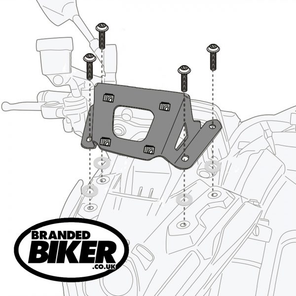 Givi A2156A Screen Fitting Kit Yamaha MT09 2021 to 2023