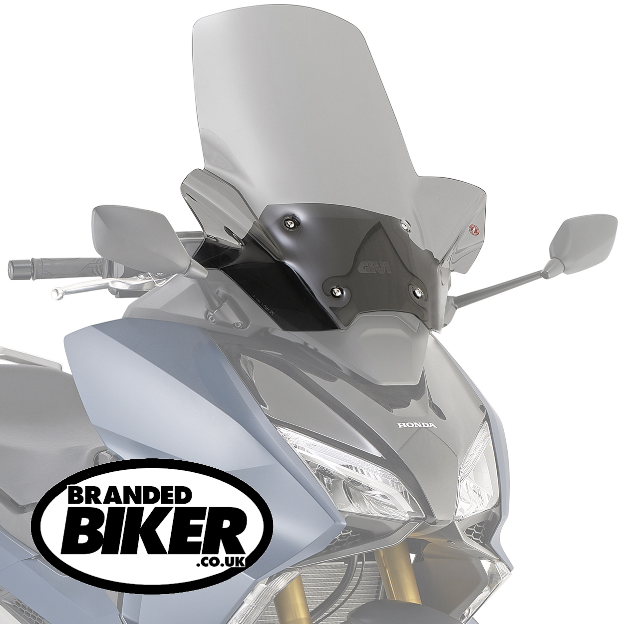 Givi D1186S Smoke Motorcycle Screen Honda Forza 750 2021 to 2024