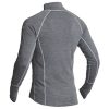 Halvarssons Sweater Warm Wool Polo Grey