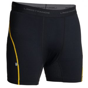 Lindstrands Dry Shorts Black Yellow
