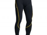 Lindstrands Longs Dry Pants Black Yellow