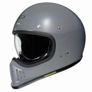 Shoei EX Zero Motorcycle Helmet Basalt Grey