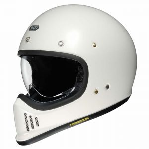 Shoei EX Zero Motorcycle Helmet Off White