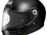 Shoei Glamster Motorcycle Helmet 06 Plain Gloss Black