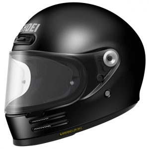 Shoei Glamster Motorcycle Helmet Plain Gloss Black