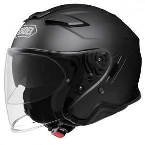 Shoei J Cruise 2 Open Face Motorcycle Helmet Matt Black