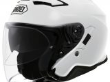 Shoei J Cruise 2 Open Face Motorcycle Helmet Gloss White
