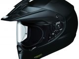 Shoei Hornet ADV Motorcycle Helmet Plain Gloss Black