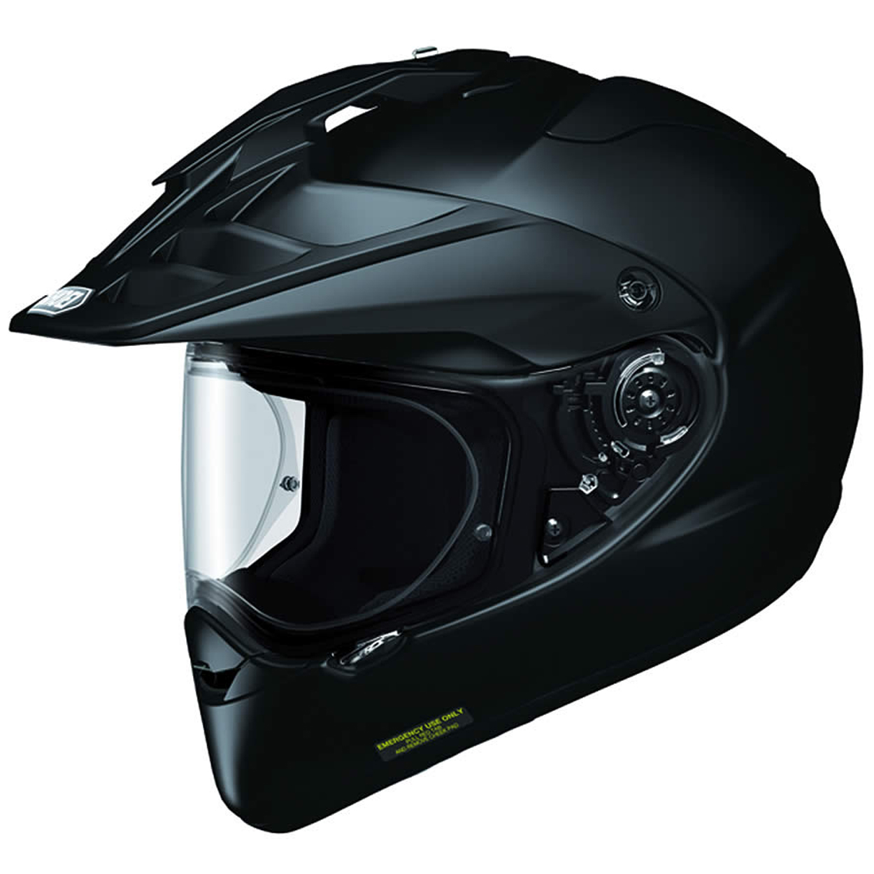 Plain black hot sale motorcycle helmet