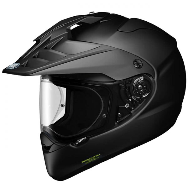 Shoei Hornet ADV Motorcycle Helmet Plain Matt Black