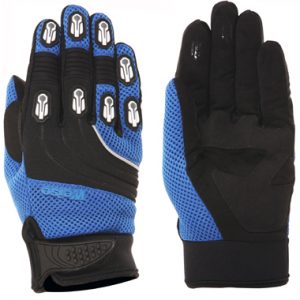 Weise Dakar Motorcycle Off Road Gloves Black Blue