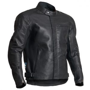 Halvarssons Mangen Laminated Waterproof Leather Motorcycle Jacket