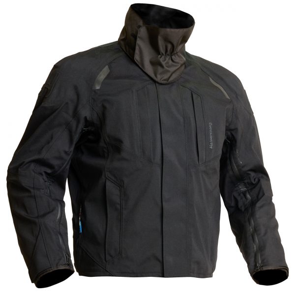 Halvarssons Naren Laminated Motorcycle Jacket Black