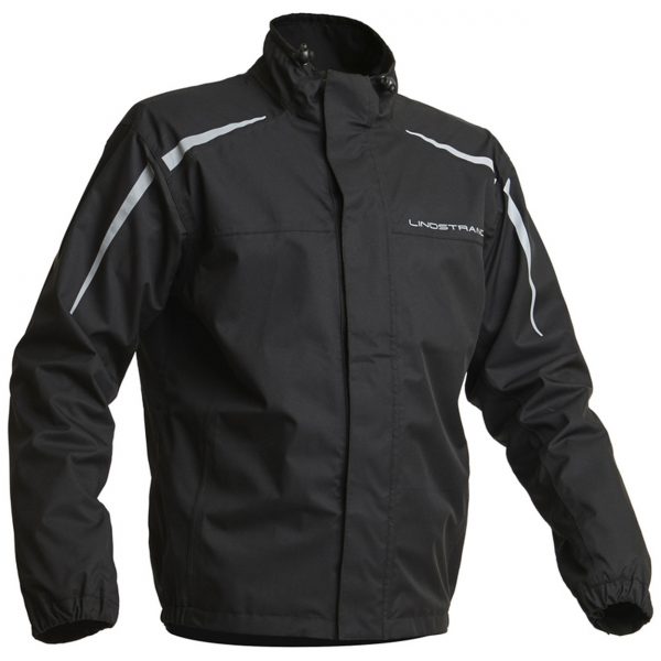 Lindstrands DW Plus Waterproof Motorcycle Over Jacket Black