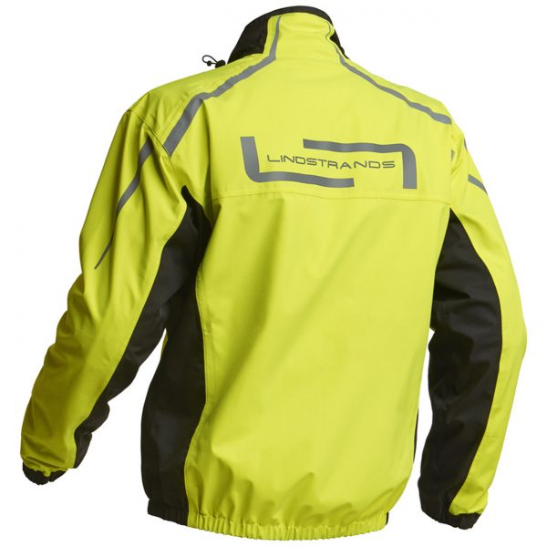 Lindstrands DW Plus Waterproof Motorcycle Over Jacket Yellow Black