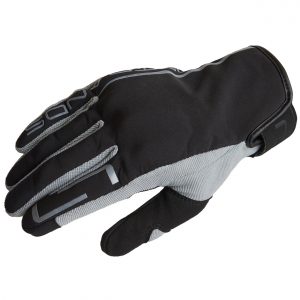 Lindstrands Eke Soft Shell Motorcycle Gloves Black Grey