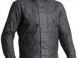 Lindstrands Fergus Textile Waterproof Wax Motorcycle Jacket Graphite