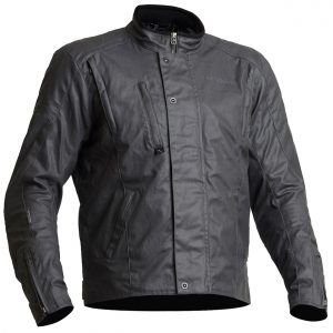 Lindstrands Fergus Textile Waterproof Wax Motorcycle Jacket Graphite