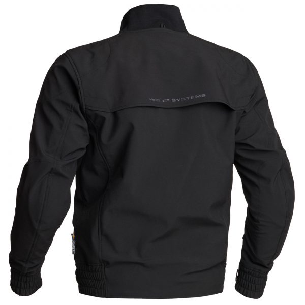 Lindstrands Frisen Softshell Motorcycle Jacket Black