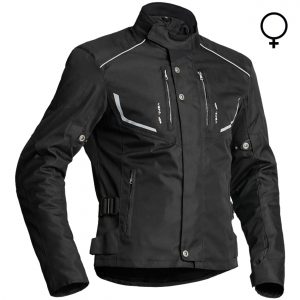 Lindstrands Halden Lady Textile Motorcycle Jacket Black