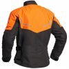 Lindstrands Halden Textile Motorcycle Jacket Grey Orange
