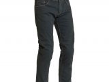 Lindstrands Hemse Stretch Motorcycle Jeans Black