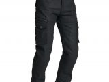 Lindstrands Luvos Dry Wax Motorcycle Cargo Pants Black