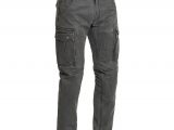 Lindstrands Luvos Dry Wax Motorcycle Cargo Pants Grey