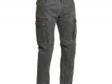 Lindstrands Luvos Dry Wax Motorcycle Cargo Pants Grey