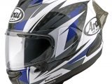 Arai RX7V Evo Motorcycle Helmet Rush Blue