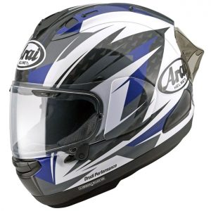 Arai RX7V Evo Motorcycle Helmet Rush Blue