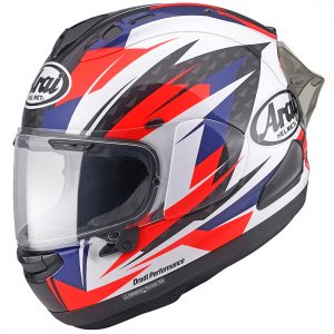 Arai RX7V Evo Motorcycle Helmet Rush Red
