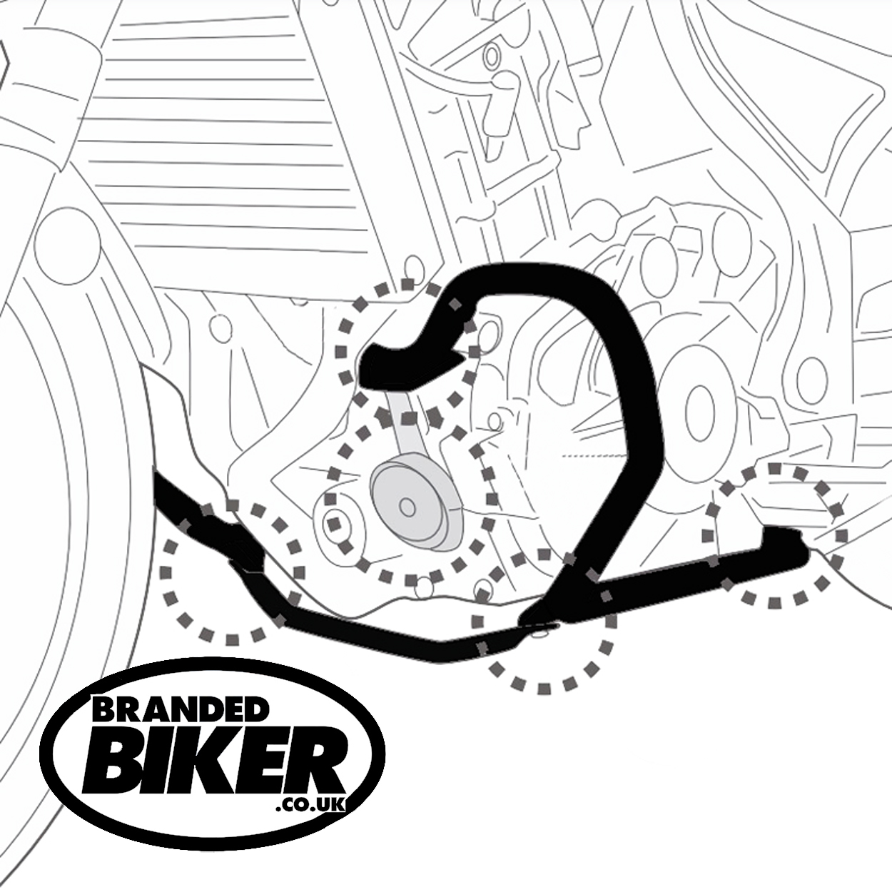 Givi TN1194 Engine Guards Honda CMX1100 Rebel 2021 on