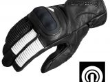 Halvarssons Flaxen Short Leather Motorcycle Gloves