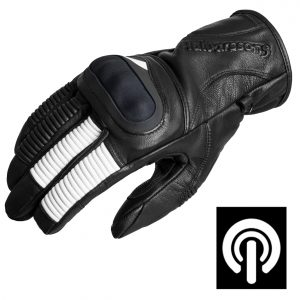 Halvarssons Flaxen Short Leather Motorcycle Gloves