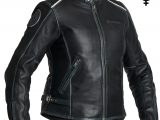 Halvarssons Nyvall Lady Leather Motorcycle Jacket Black